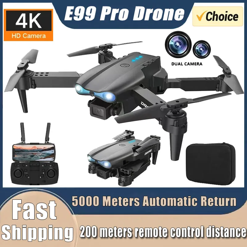Drone Ae Rc - طائرة بدون طيار E99Pro RC جديدة