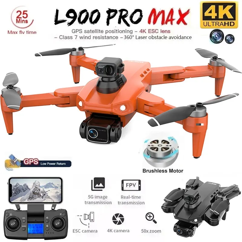 Drone Rc Harness - L900 Pro MAX GPS Drone 4K