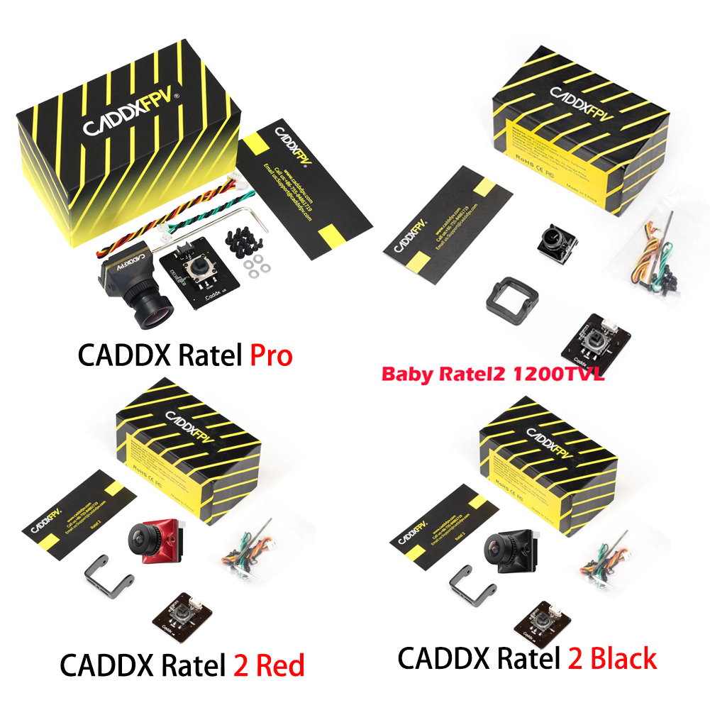 Drone Dji Rc Pro 2 - كاميرا CADDXFPV Ratel Pro تناظرية /
