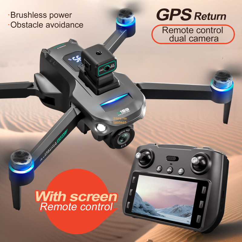 Drone Ae Rc - 8K كاميرا مزدوجة 5G WIFI FPV