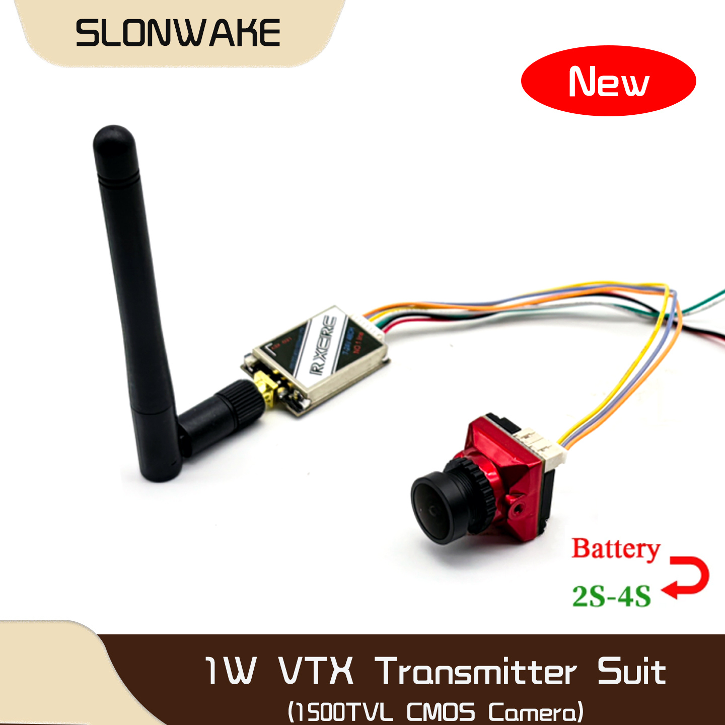 Vtx Video Transmitter - جهاز إرسال فيديو SLONWAKE 5.8G 48CH