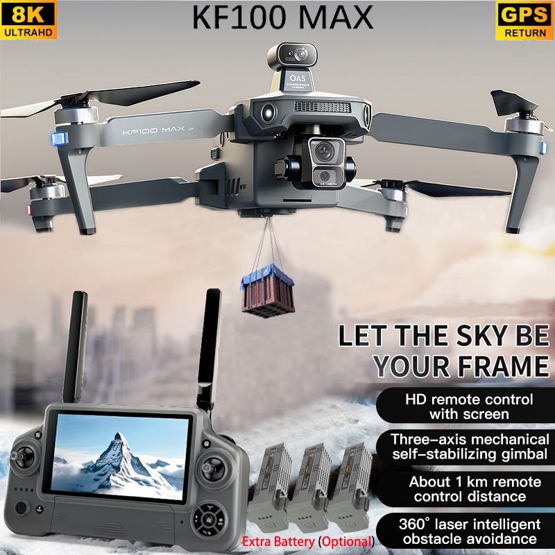 Drone Rc Gps - KF100 MAX GPS الطائرة بدون طيار