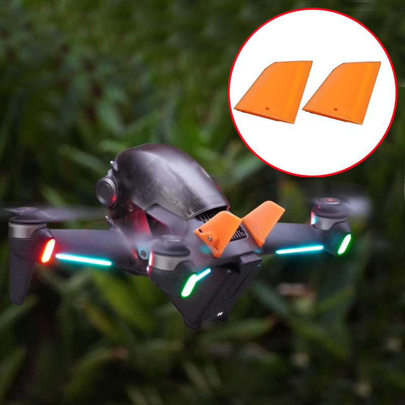 3D Printed Drone Part - عمودي الذيل الجناح الهوائية الطيران الخلفي