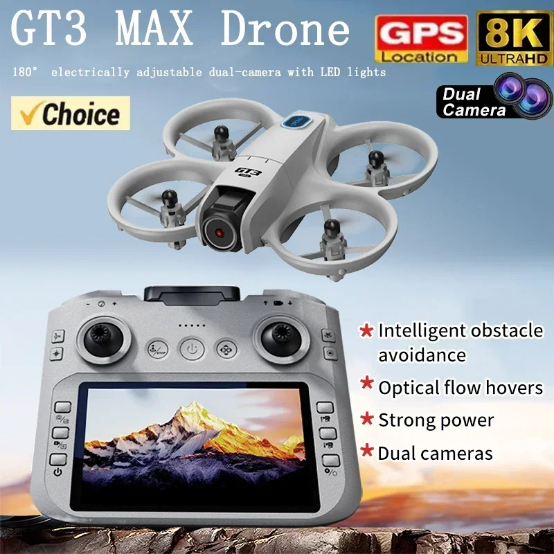 Drone Ae Rc - طائرة بدون طيار GT3 ميني جديدة