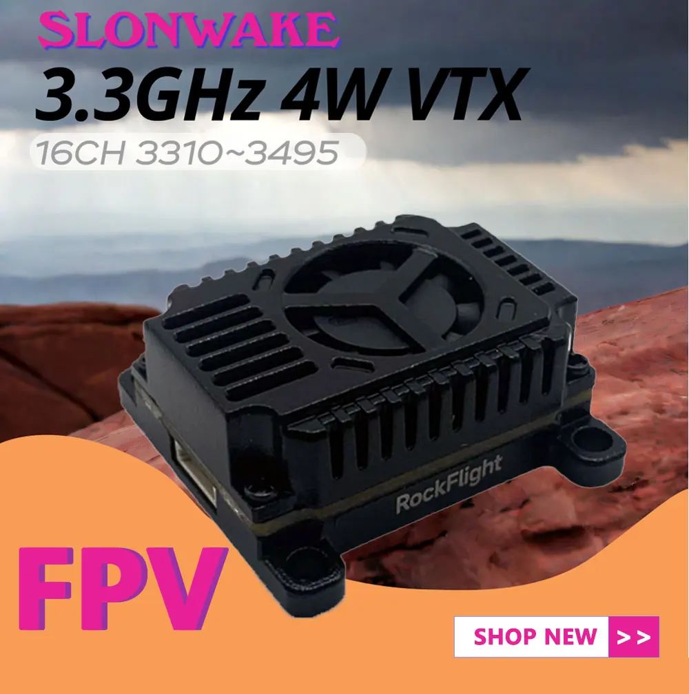 جهاز إرسال فيديو SLONWAKE FPV  - مراجعة Vtx Video Transmitter وسعره