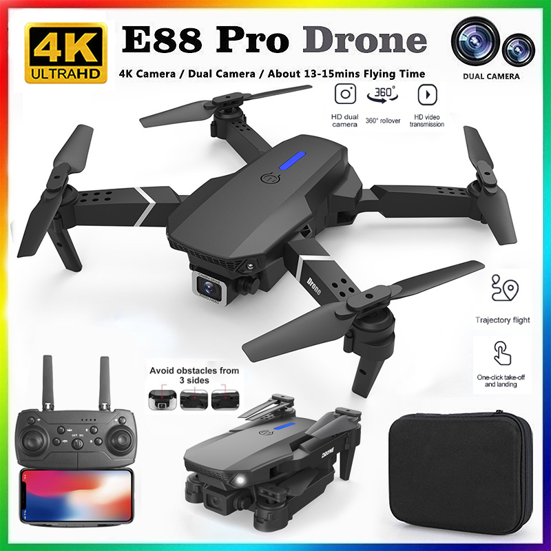 طائرة بدون طيار E88 احترافية ج - مراجعة Drone Ae Rc وسعره