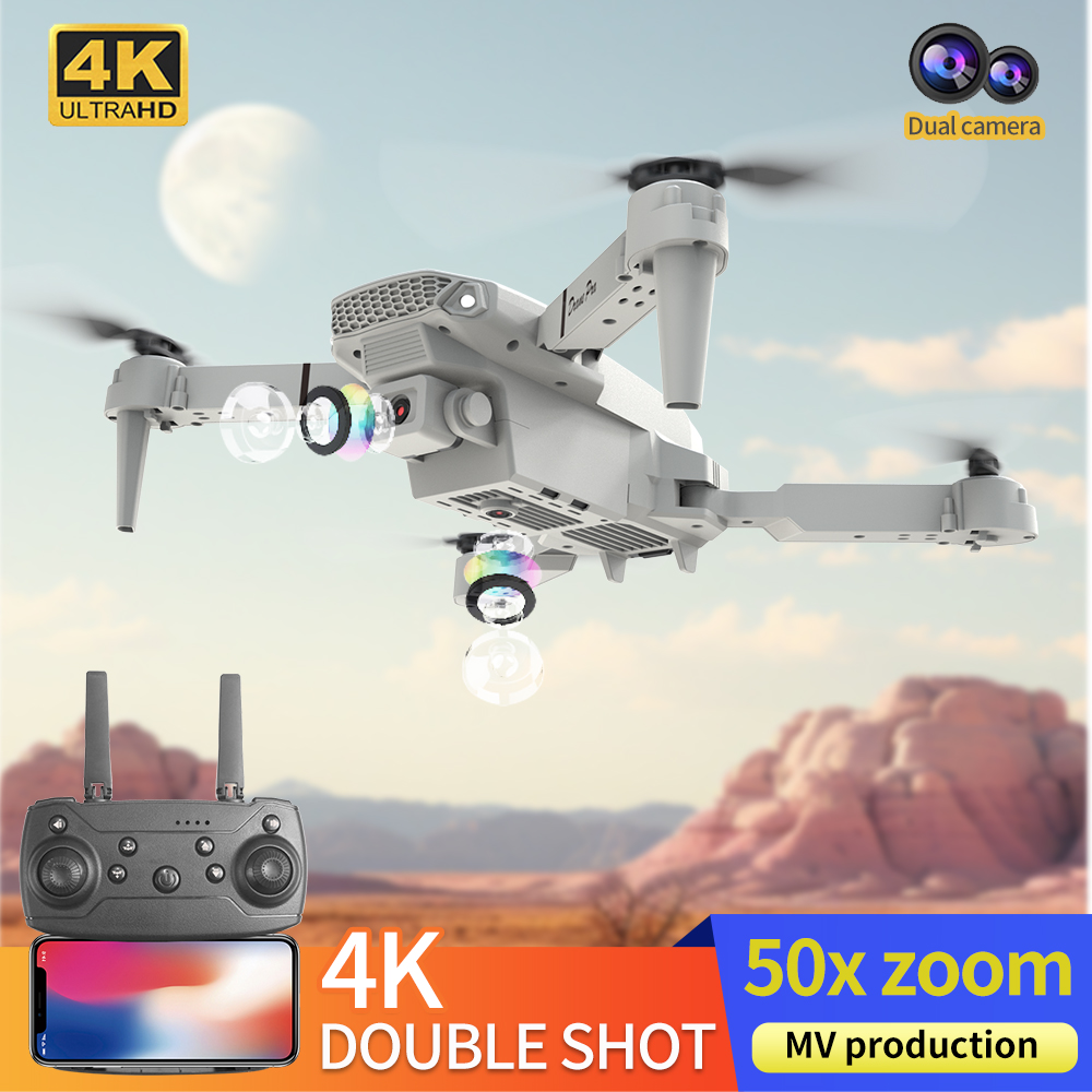طائرة بدون طيار E88 احترافية ج - مراجعة Drone Ae Rc وسعره