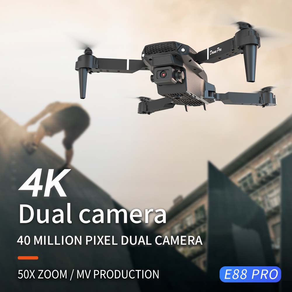 طائرة بدون طيار E88 احترافية ج - مراجعة Drone Ae Rc وسعره