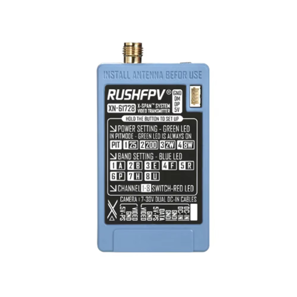 وحدة إرسال الفيديو RUSHFPV 6.1 - مراجعة Vtx Video Transmitter وسعره