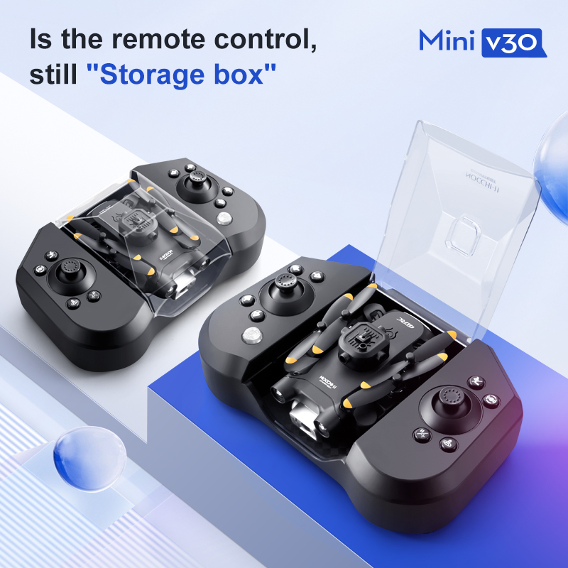 طائرة بدون طيار صغيرة V30 WiFi - مراجعة Drone Rc Harness وسعره