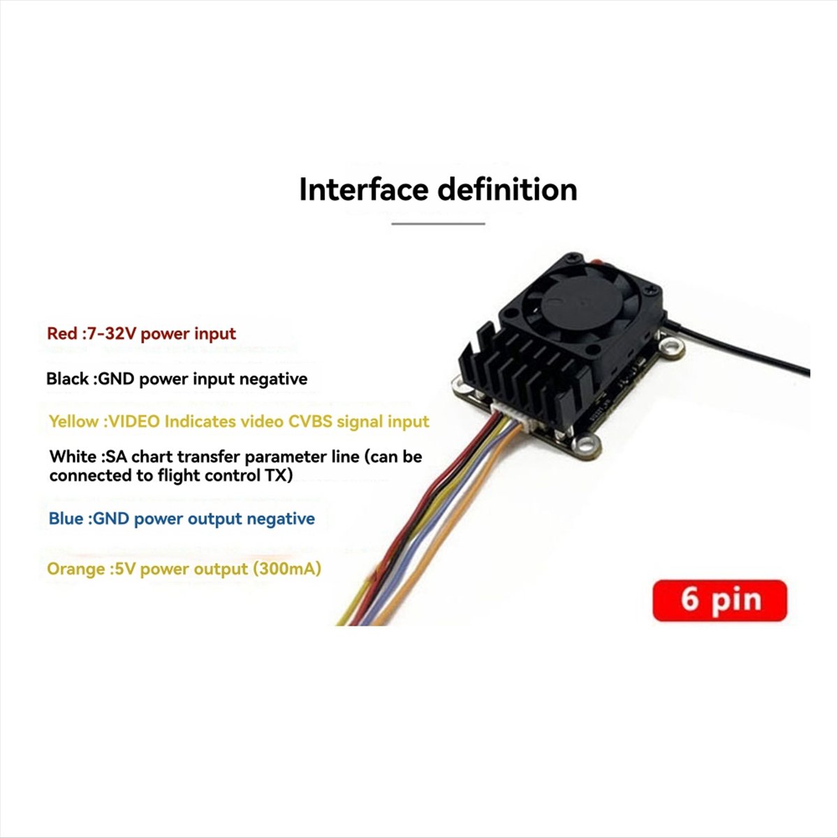 5.8G 2W VTX 2000mW FPV وحدة إر - مراجعة Drone Rc Drone وسعره
