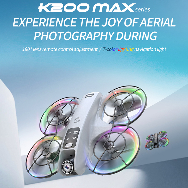 طائرة بدون طيار K200 مع كاميرا - مراجعة Drone Ae Rc وسعره