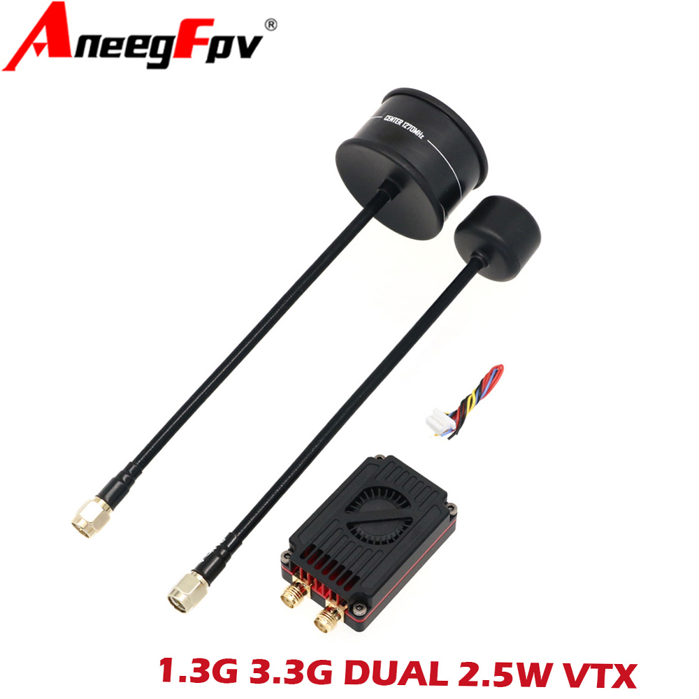 RUSH FPV 3.3G&1.3G ثنائي النطا - مراجعة Vtx Video Transmitter وسعره