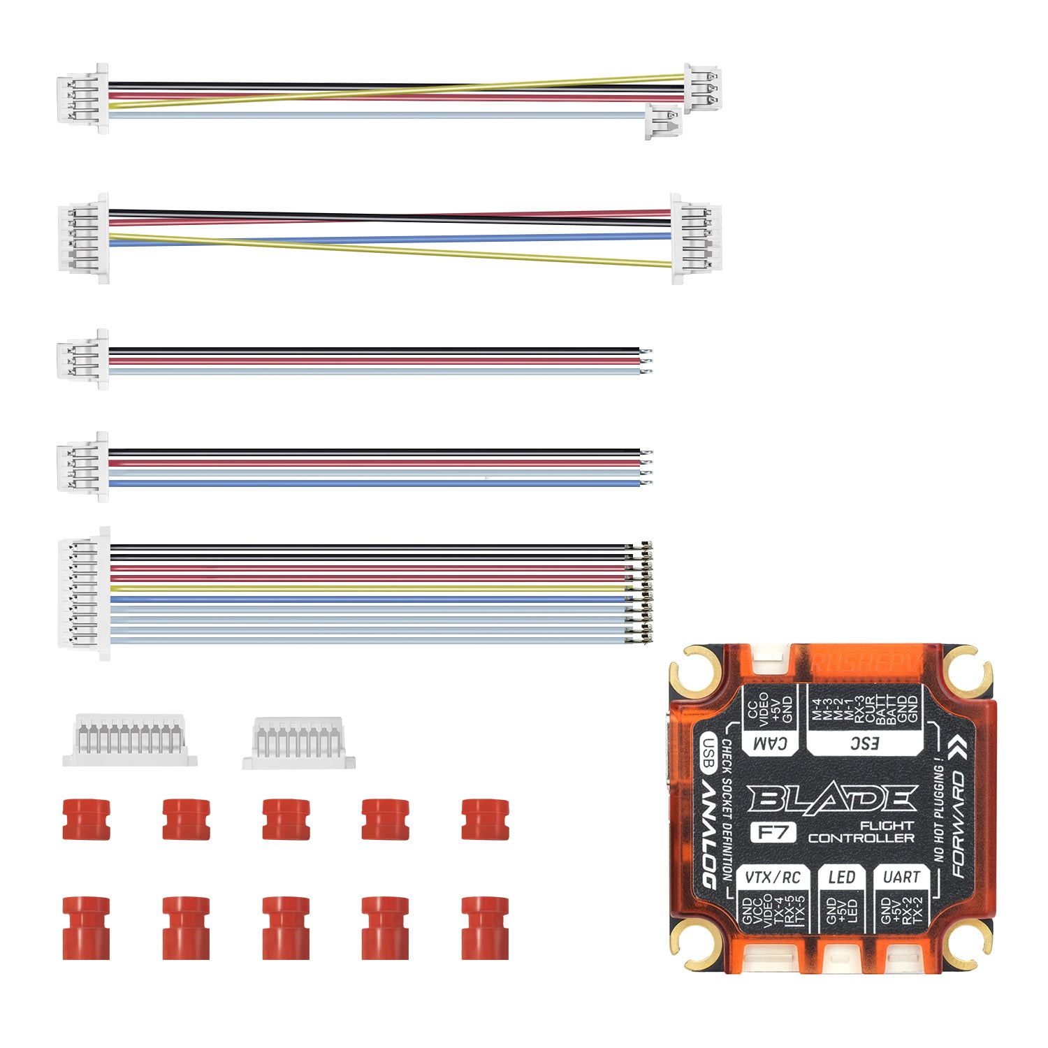 وحدة تحكم طيران تناظرية RUSH B - مراجعة Flight Controller وسعره
