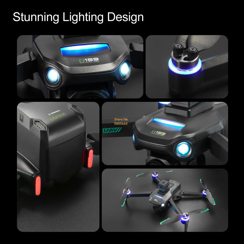 8K كاميرا مزدوجة 5G WIFI FPV ا - مراجعة Drone Ae Rc وسعره