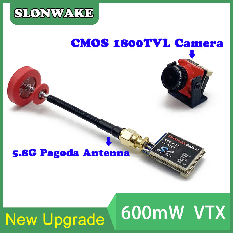 جاهز للاستخدام 5.8G 48CH 600mW - مراجعة Vtx Video Transmitter وسعره