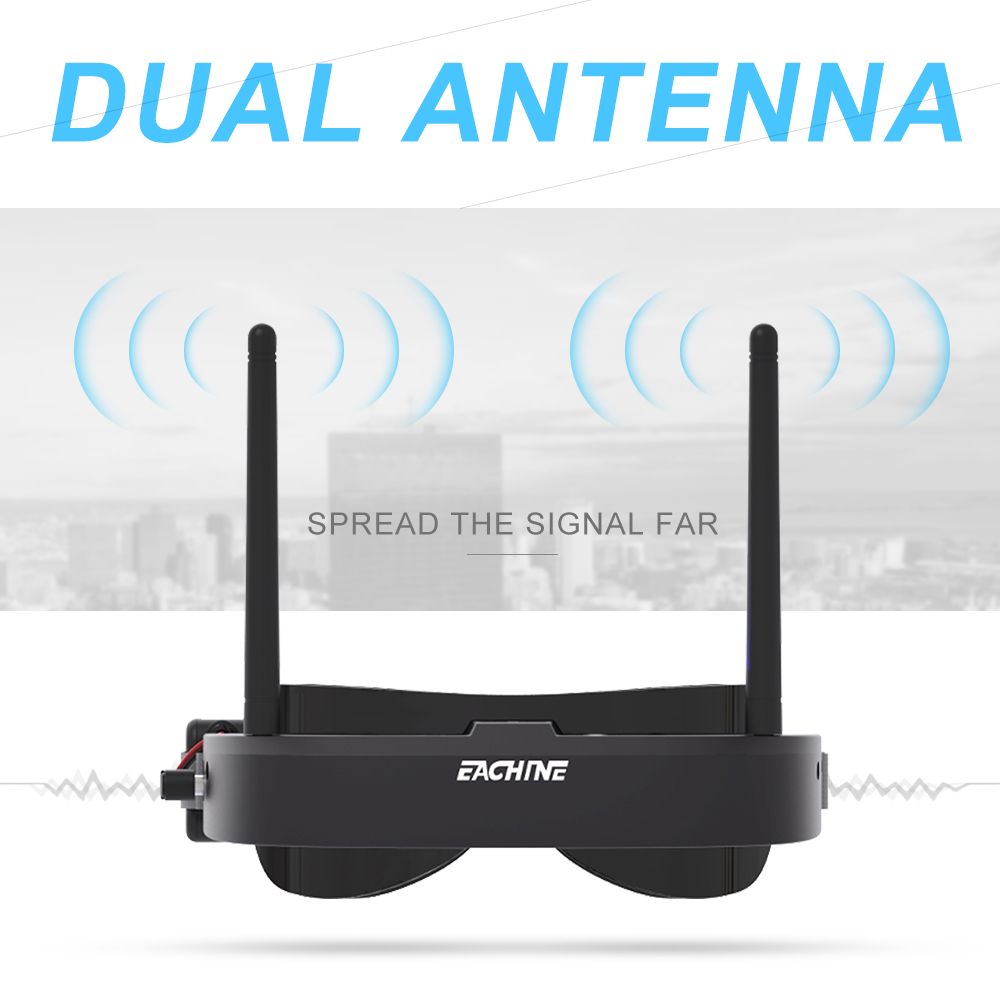 Eachine EV100 720*540 5.8G 72C - مراجعة Drone Rc Cover وسعره
