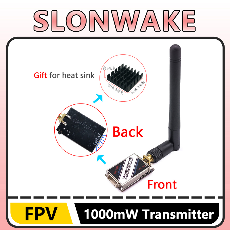 جهاز إرسال فيديو SLONWAKE 5.8G - مراجعة Vtx Video Transmitter وسعره
