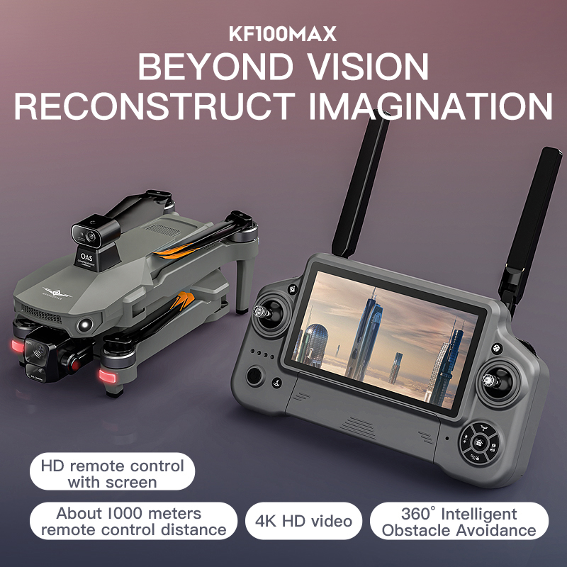 KF100 MAX GPS الطائرة بدون طيا - مراجعة Drone Rc Gps وسعره