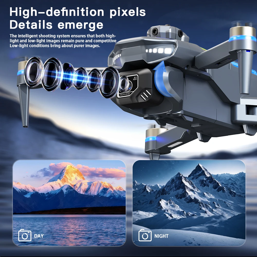 AE19 GPS Drone 4.3 بوصة LCD 8K - مراجعة Drone Ls Rc وسعره