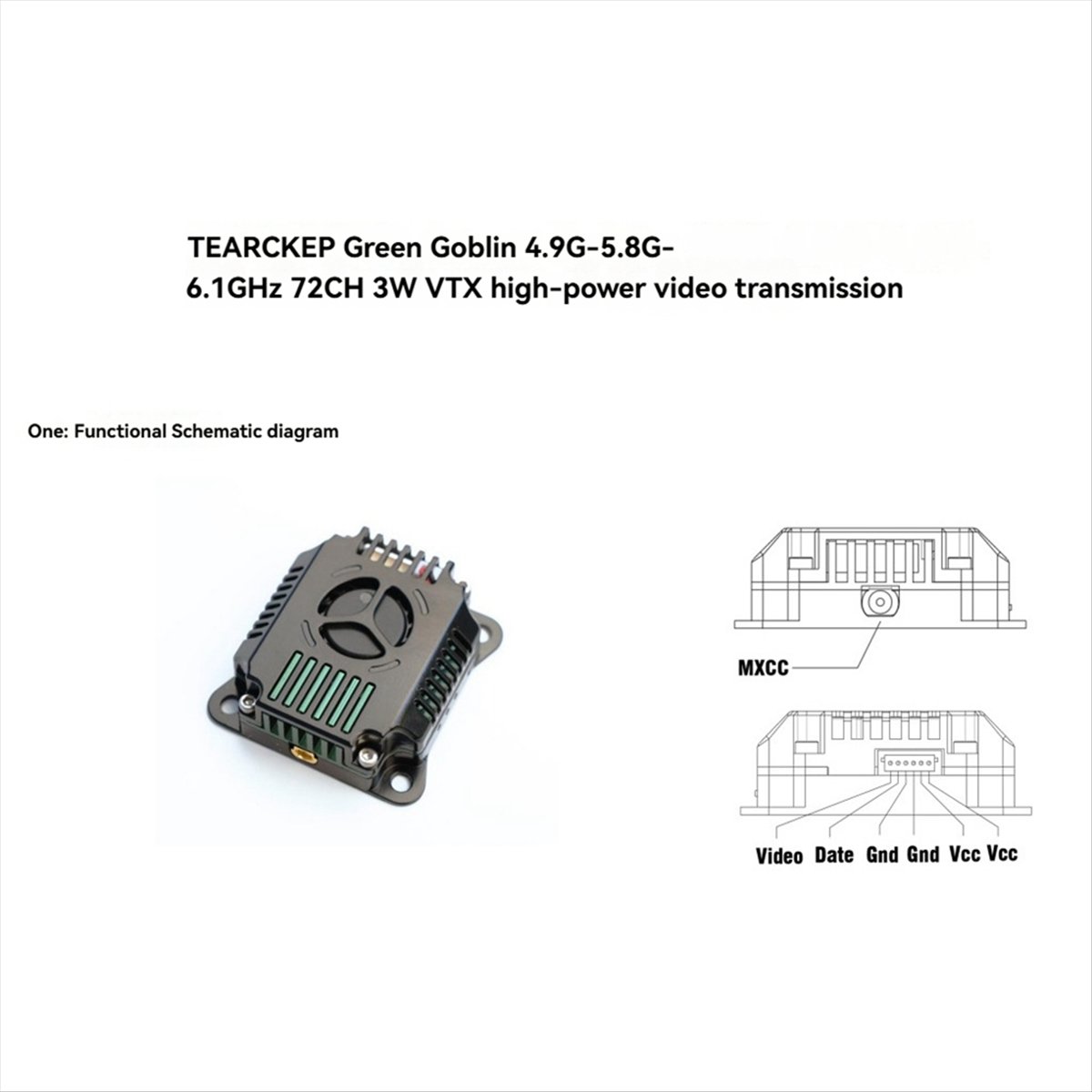 جهاز إرسال فيديو تناظري FPV بت - مراجعة Vtx Video Transmitter وسعره