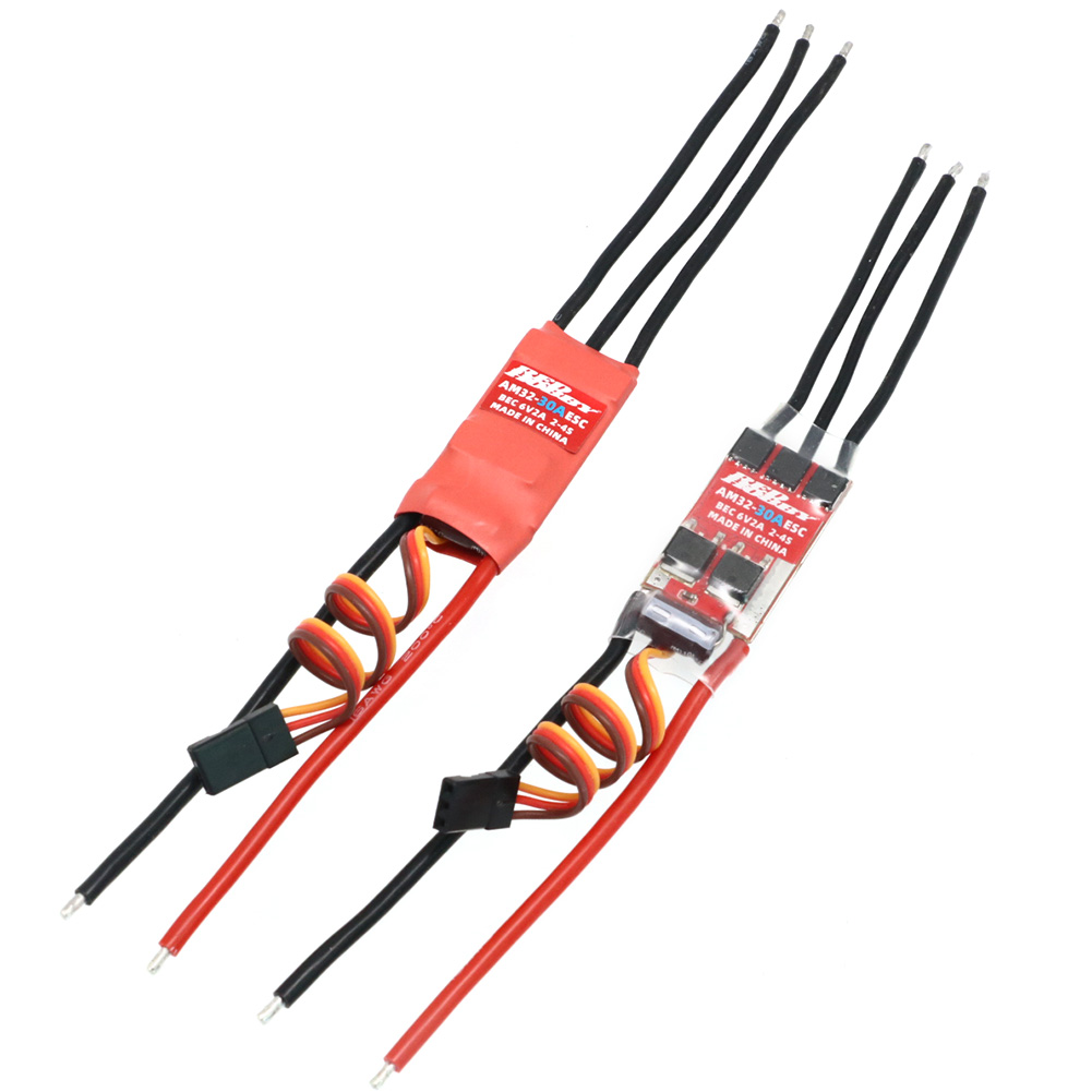 RedHobby 2-4S AM32 فرش ESC 30A - مراجعة Drone Two Rc Way وسعره