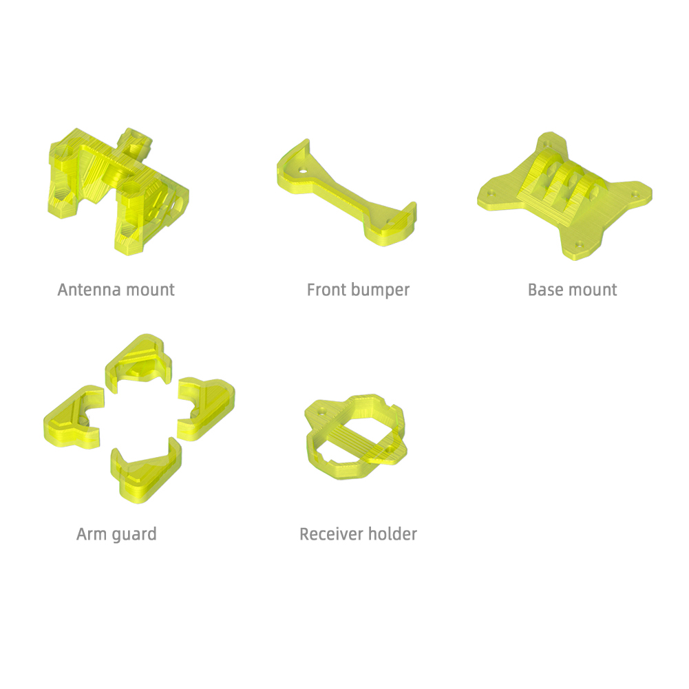مجموعة أجزاء إطار FlyFishRC ثل - مراجعة 3D Printed Drone Part وسعره