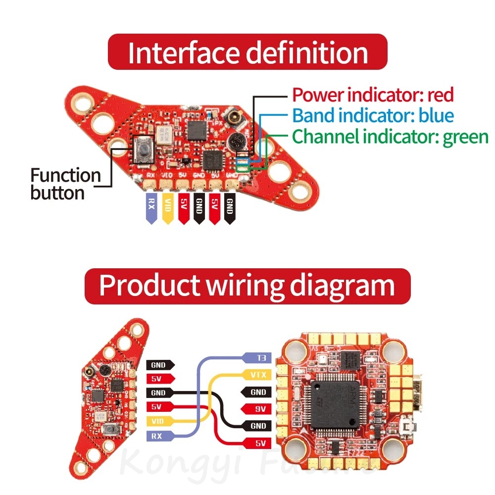 جهاز إرسال HGLRC Zeus Nano VTX - مراجعة Telemetry Module Rc وسعره