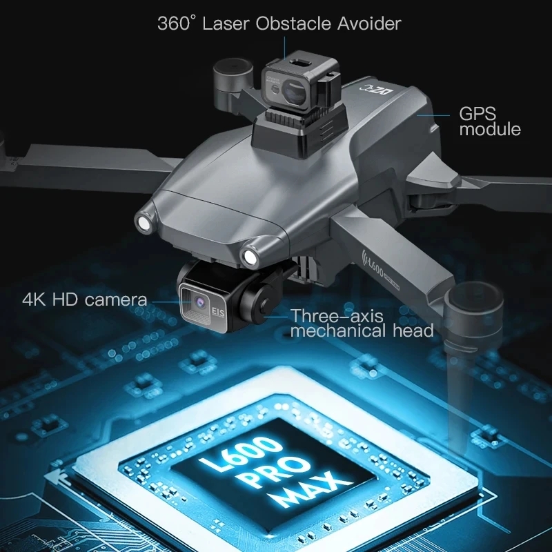 L600 PRO MAX GPS الطائرة بدون  - مراجعة Gps Module Drone وسعره