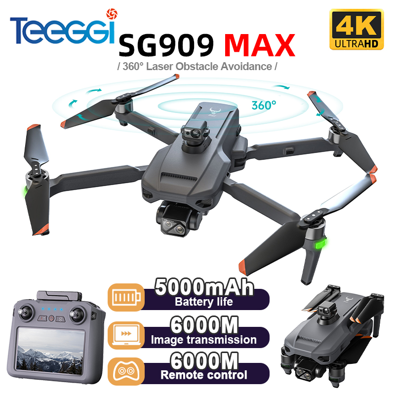 طائرة بدون طيار Teeggi SG909 M - مراجعة Drone Ae Rc وسعره