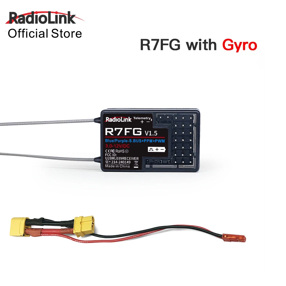 راديو لينك R7FG جهاز استقبال R - مراجعة Telemetry Module Rc وسعره