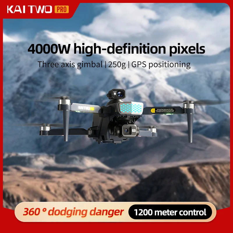 طائرة بدون طيار Kai pro مع كام - مراجعة Drone Two Rc Way وسعره
