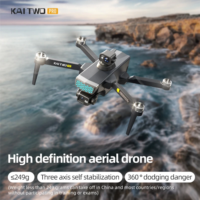طائرة بدون طيار Kai pro مع كام - مراجعة Drone Two Rc Way وسعره