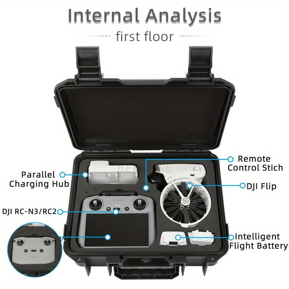 لحقيبة تخزين DJI Flip ذات الغل - مراجعة Drone Rc Cover وسعره
