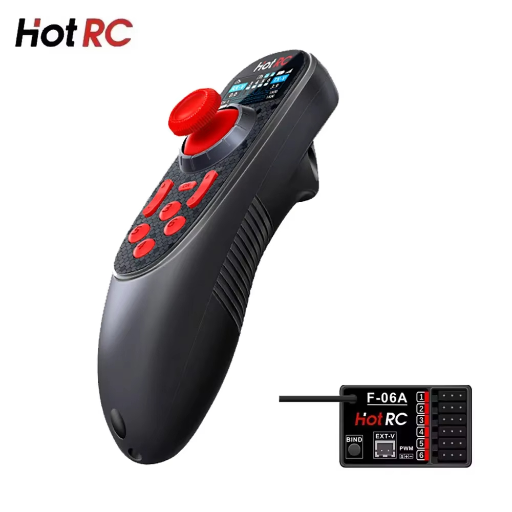 HOTRC Hotrc DS-650 DS 650 6CH  - مراجعة Telemetry Module Rc وسعره