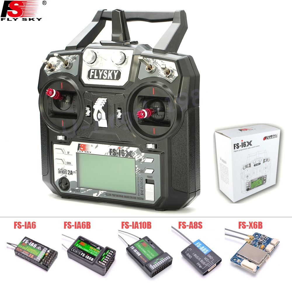 FLYSKY FS-i6X FS i6X 10CH 2.4  - مراجعة Telemetry Module Rc وسعره