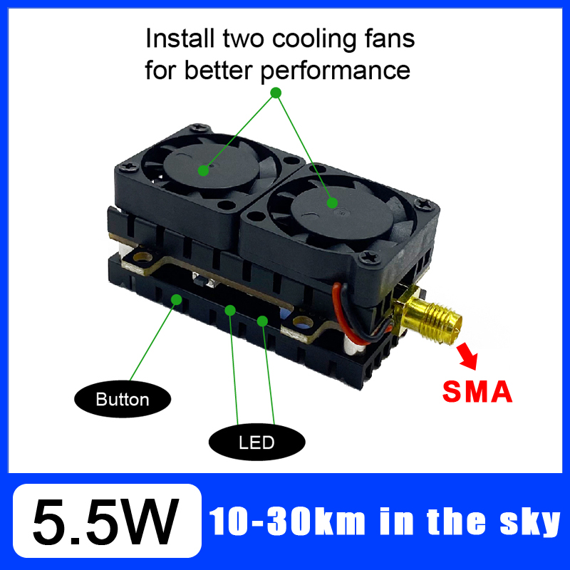 جهاز إرسال فيديو طويل المدى 5. - مراجعة Vtx Video Transmitter وسعره