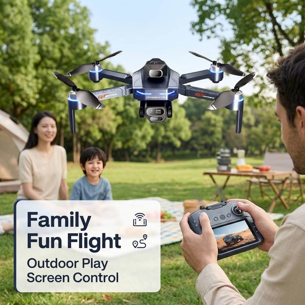طائرة بدون طيار جديدة حاصلة عل - مراجعة Drone Rc Gps وسعره