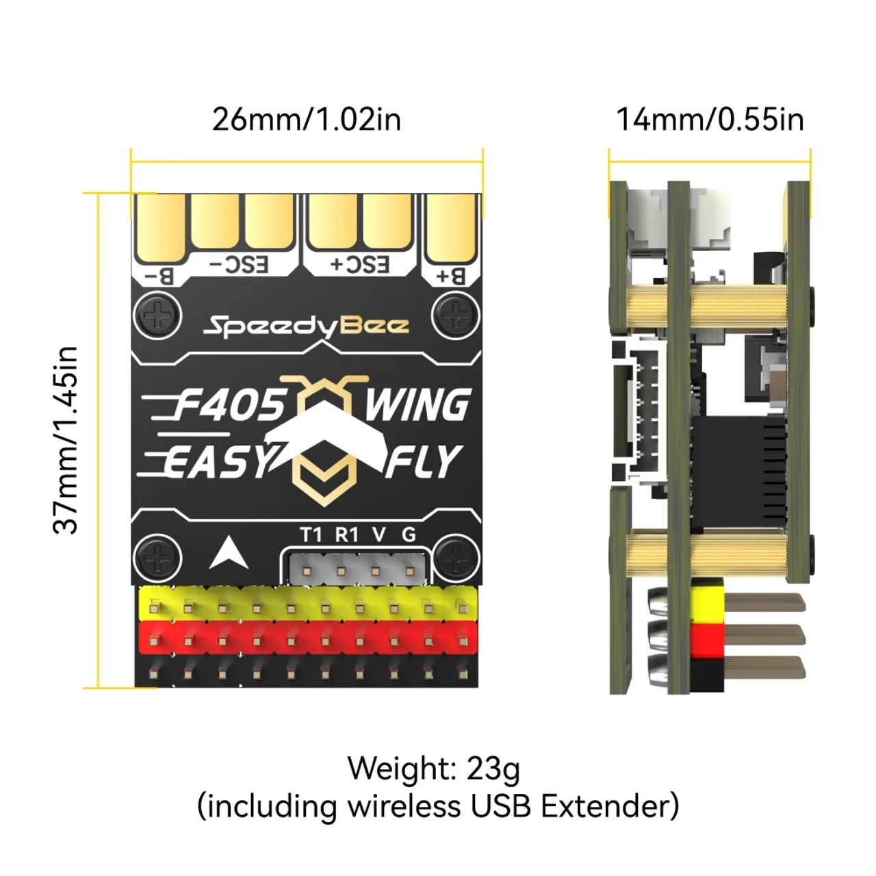 وحدة تحكم طيران SpeedyBee F405 - مراجعة Flight Controller وسعره