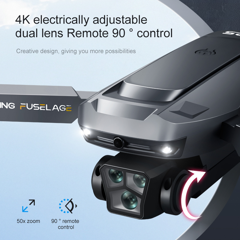 طائرة بدون طيار K811MAX Quadco - مراجعة Gps Module Drone وسعره